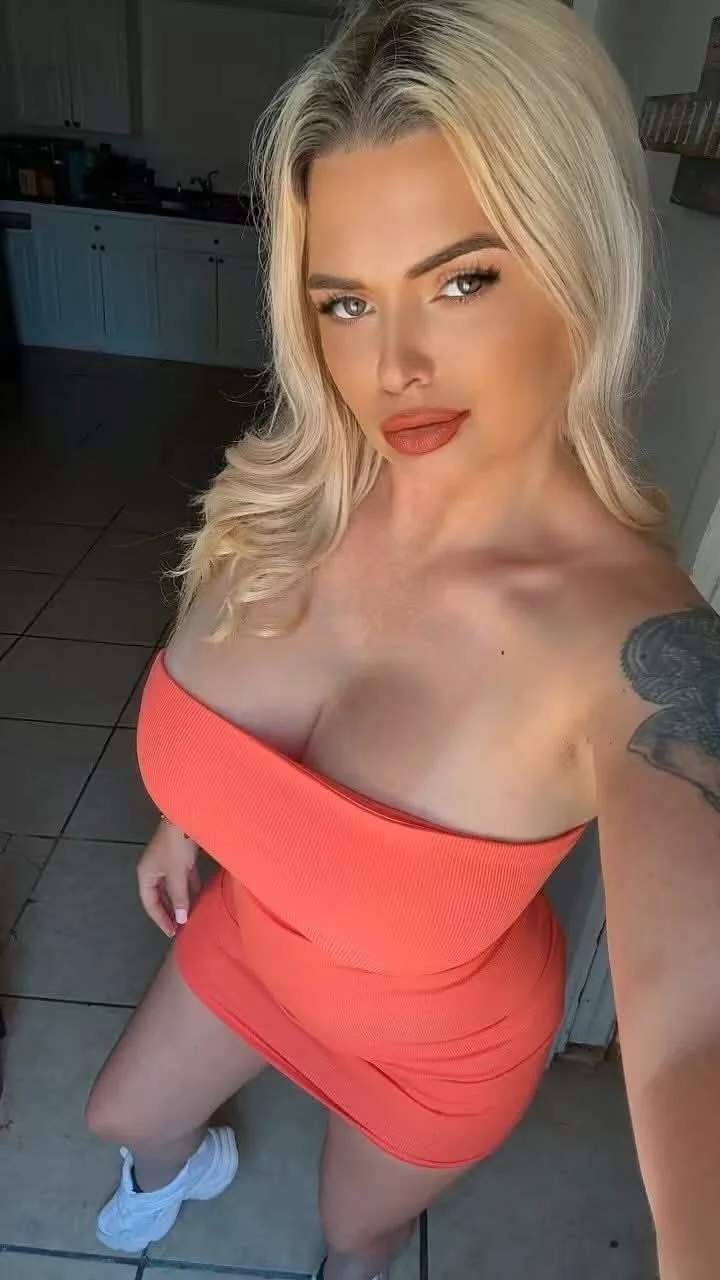 Big fake titty blonde bimbo image 10