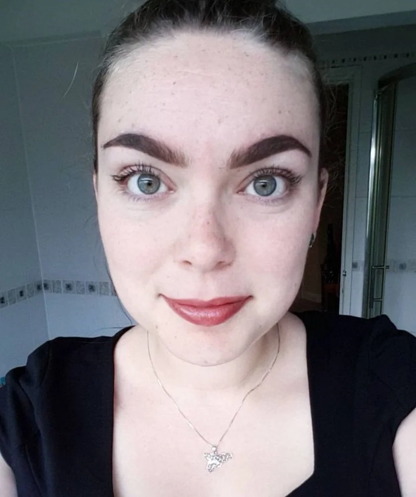 British Hannah Shows Herself Off image 4