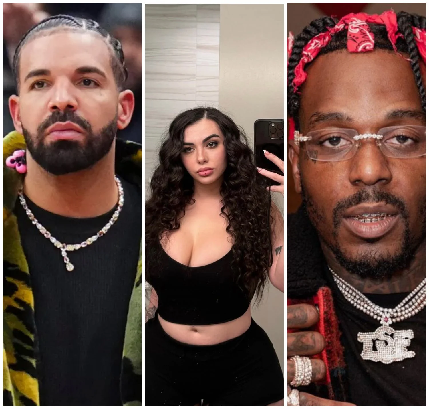 The Baddie That Got Rappers Drake And Sauce Walka Beefing Over Some Pussy image 2