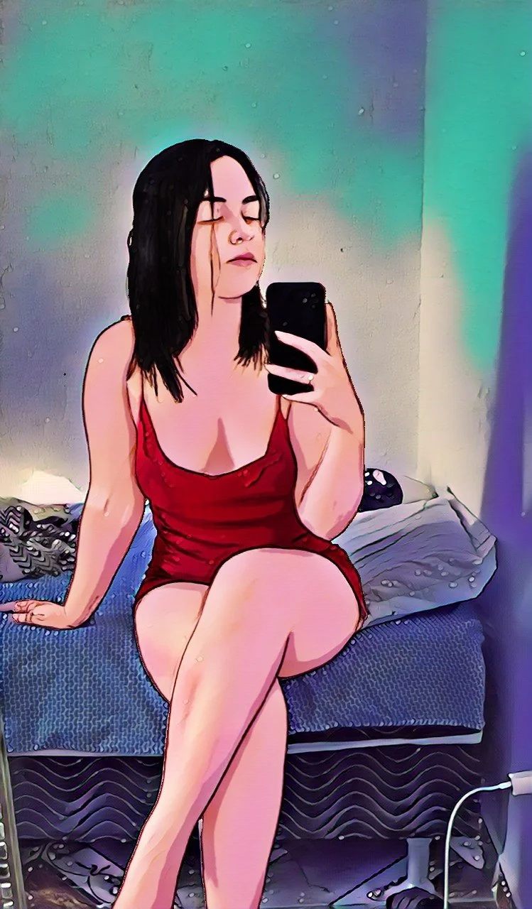 GATINHA GOSTOSA EM CARTOON E REAL image 28