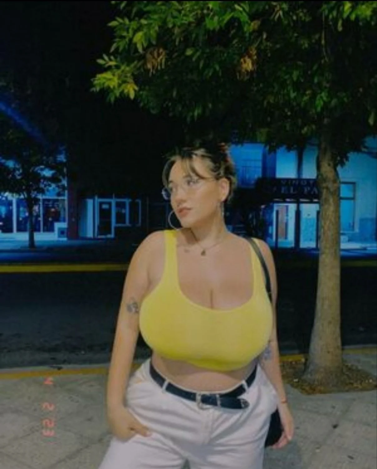 Insane busty Latina has the biggest tits I've ever seen image 24
