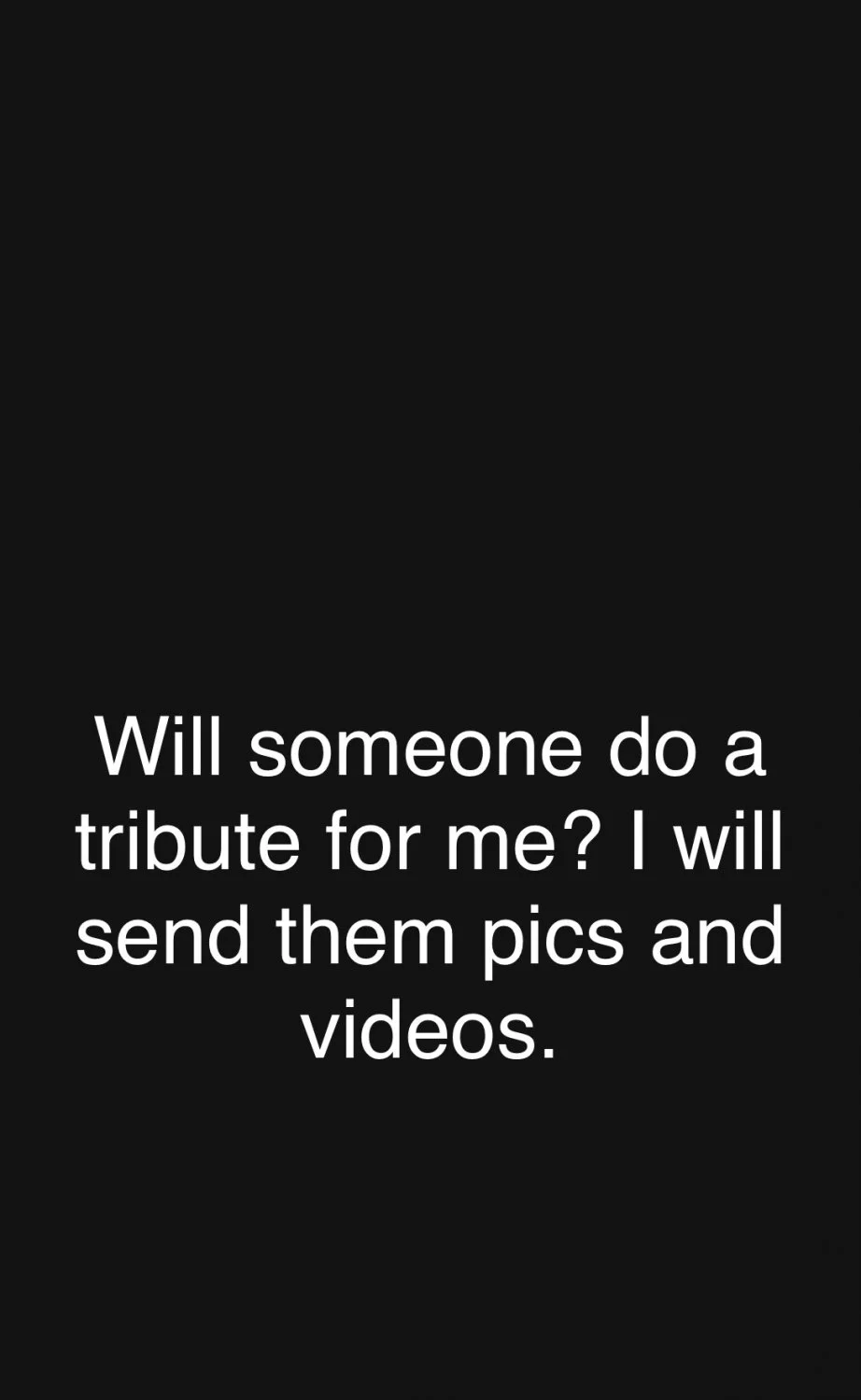 Tribute???? main image
