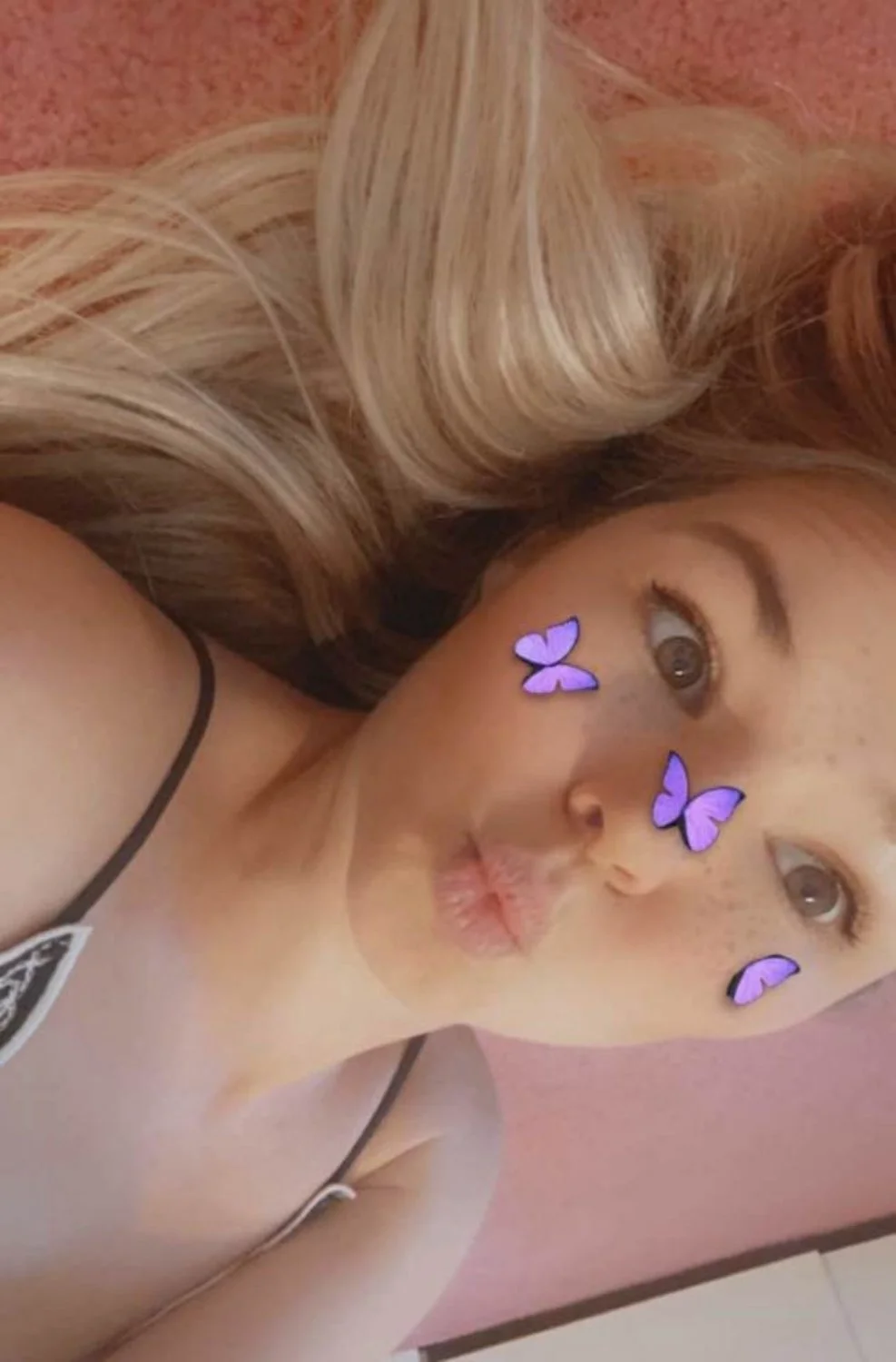 Blonde College Whore Presenting Her Petite Body image 12