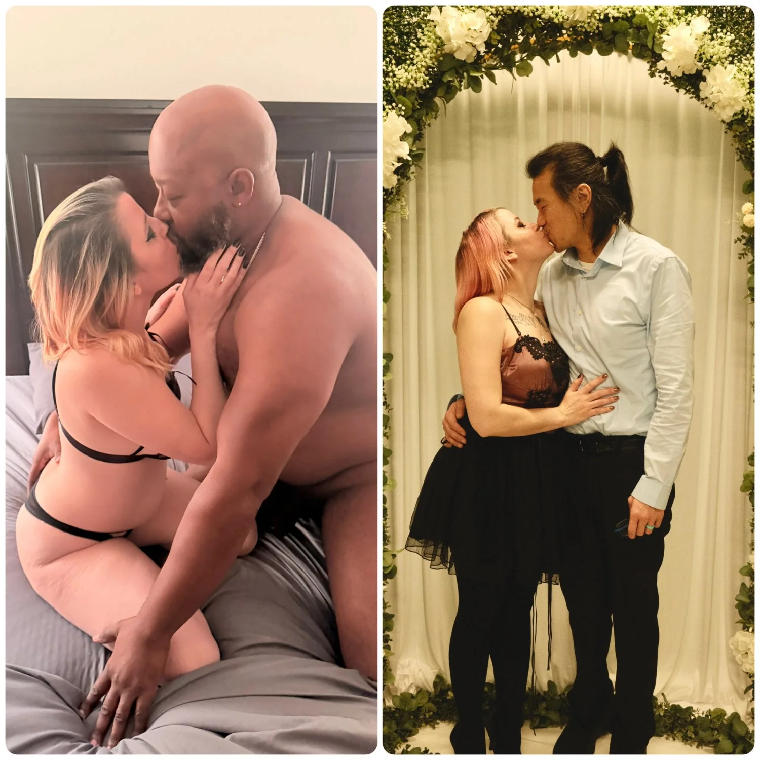 My wife with her first black guy main image