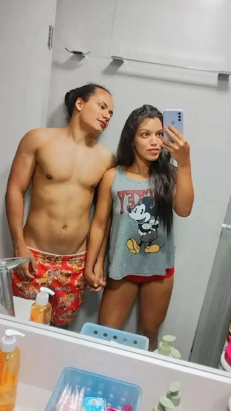 Michael Jackson vazou - morena malhada da academia mamando o piruzinho do cara main image