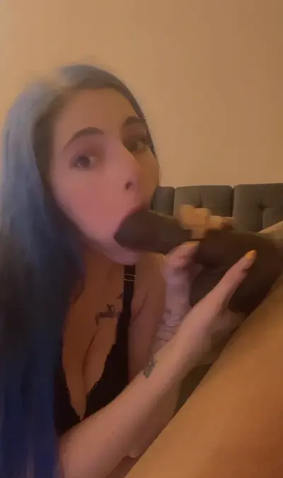 Teen Sucking A Large Black Cock cover image