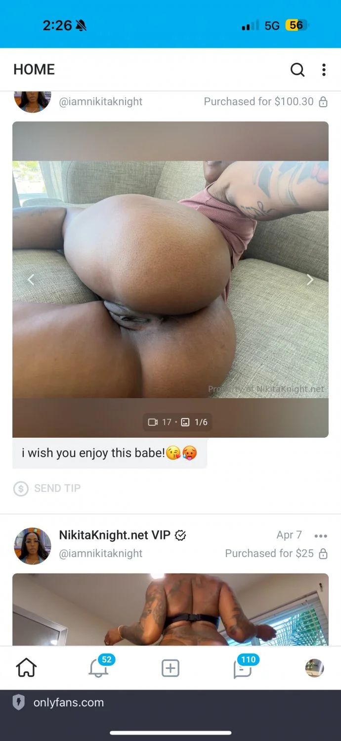 I have all her new videos I can’t download them to post them so please stop asking me yall spend $ main image