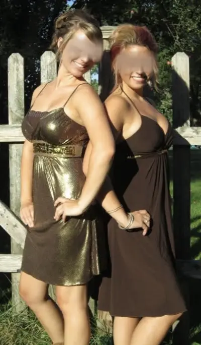 Lesbian horny housewife & slutty girlfriend in sundresses cover image