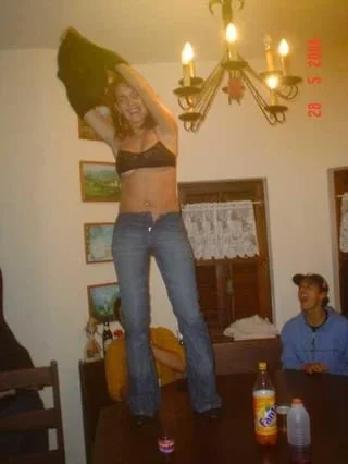 back when she was the life of the party main image