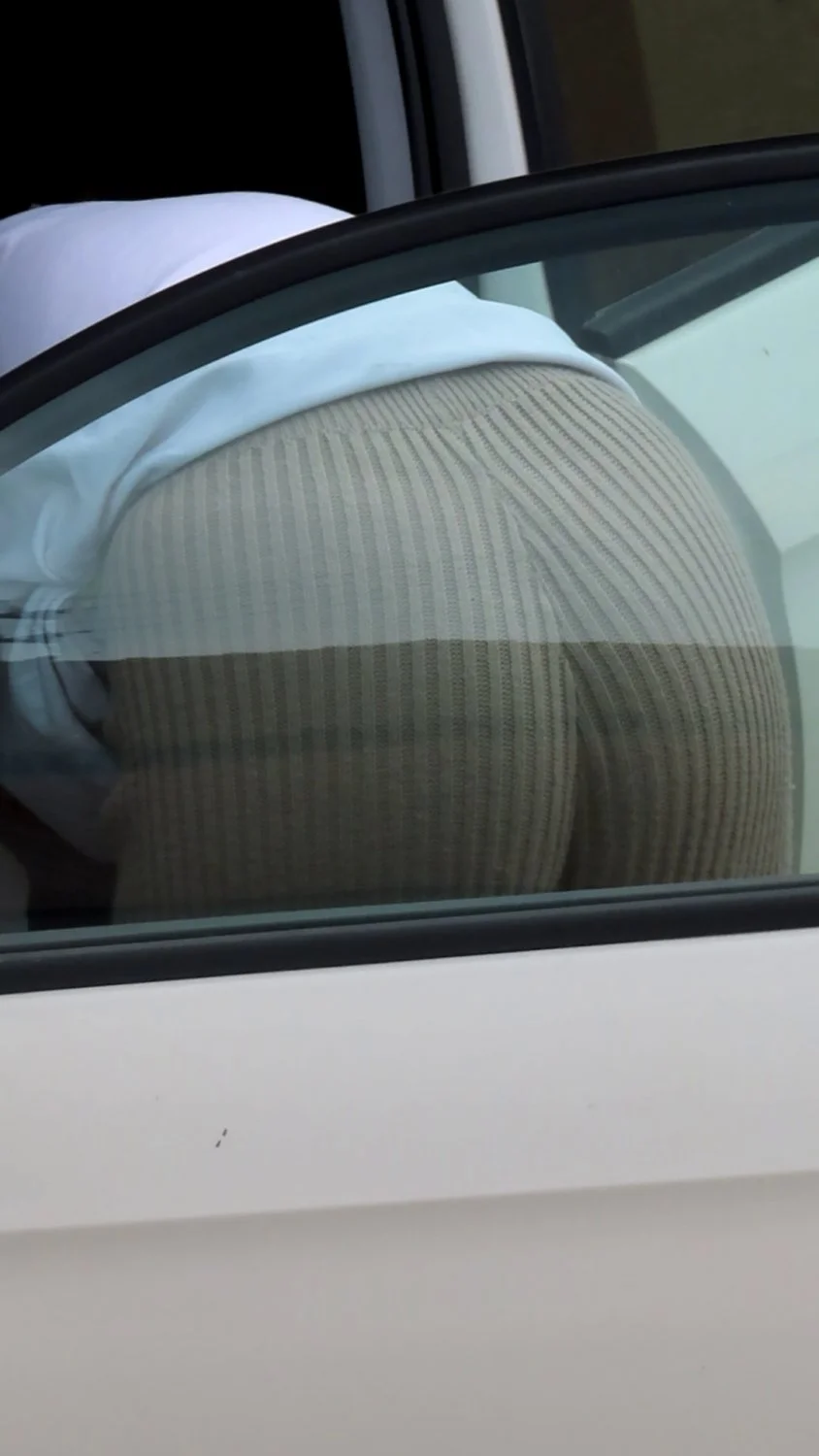 Neighborhood caught creepshot voyeur bent over image 2