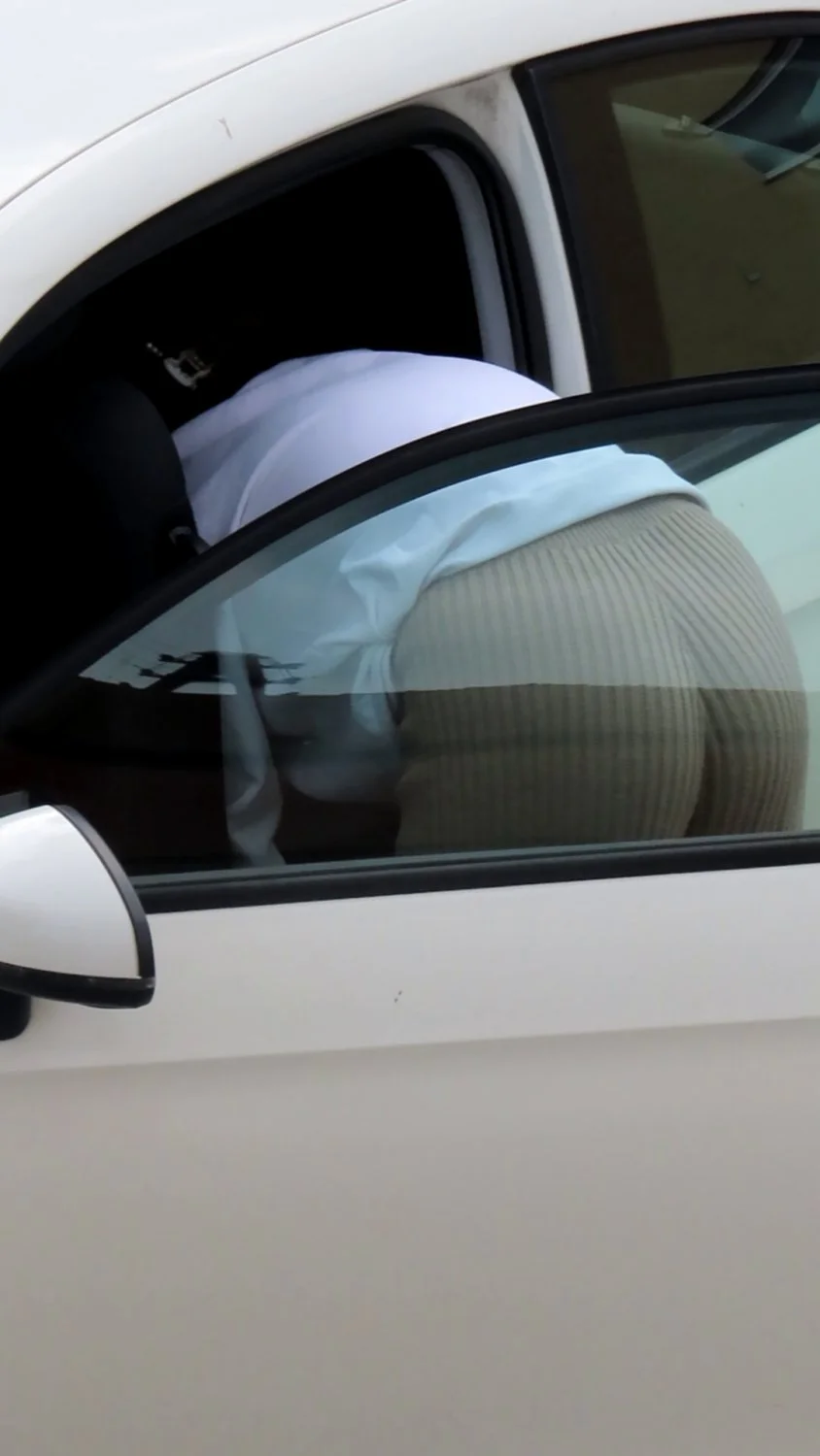 Neighborhood caught creepshot voyeur bent over image 6