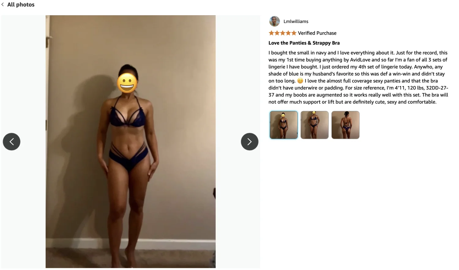 Amateur Amazon Lingerie Reviews Vol. 2 image 17