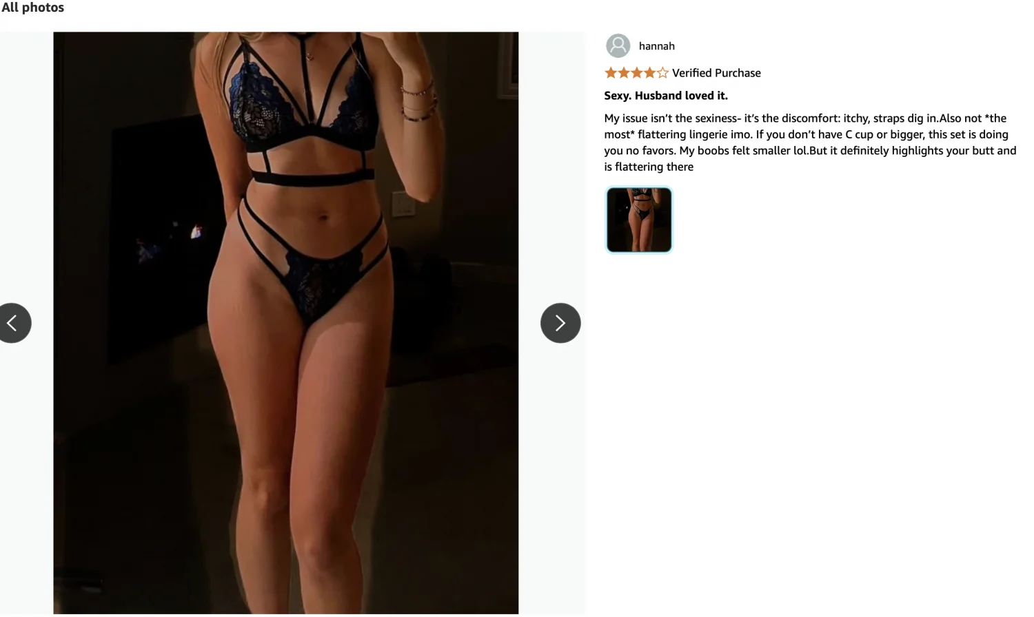 Amateur Amazon Lingerie Reviews Vol. 2 image 23