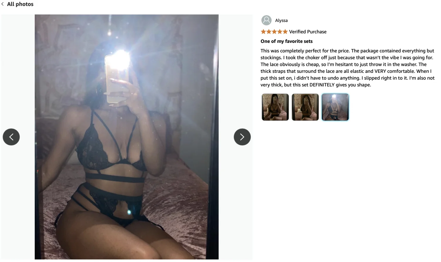 Amateur Amazon Lingerie Reviews Vol. 2 image 31