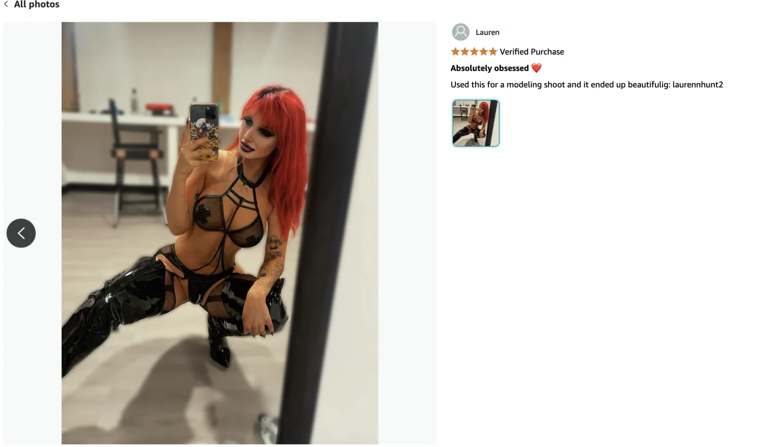 Amateur Amazon Lingerie Reviews Vol. 2 image 8