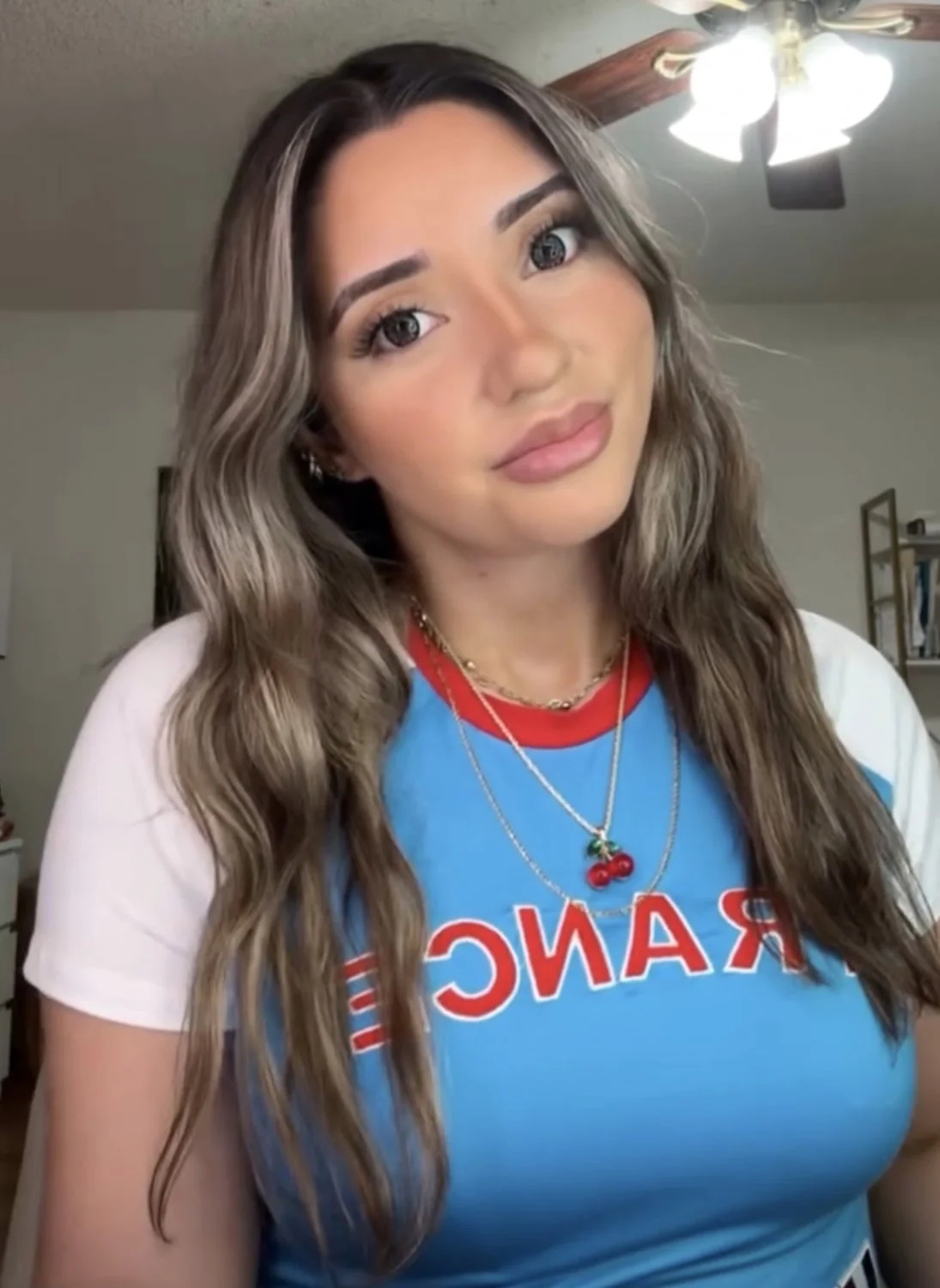 Gorgeous latina with an incredible tongue is begging to get throatfucked image 35