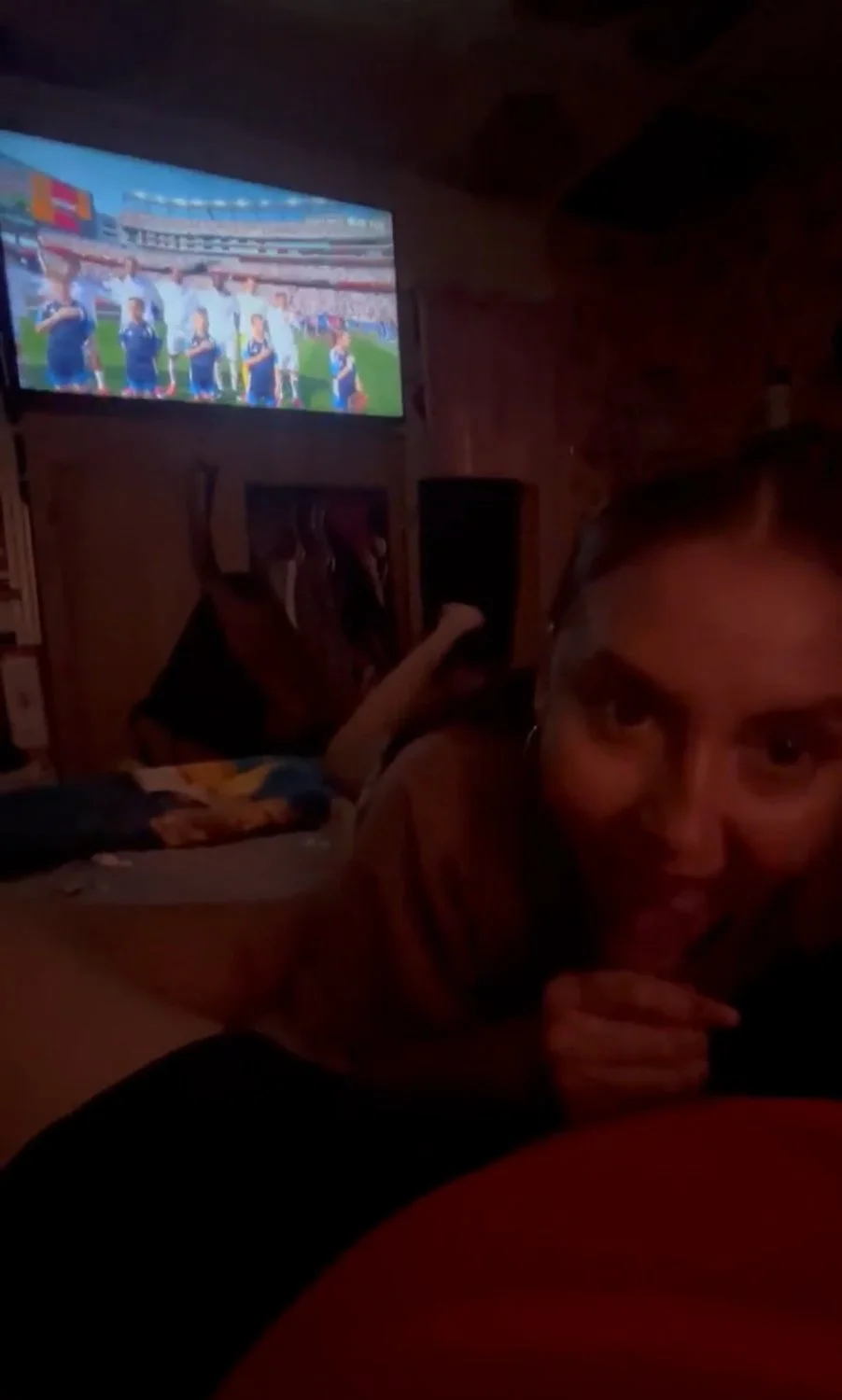 Gf sucks dick during world cup image 1
