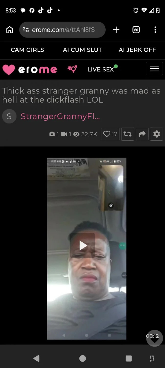 Remember the angry stranger granny I dickflash before I dickflash her again.... image 1