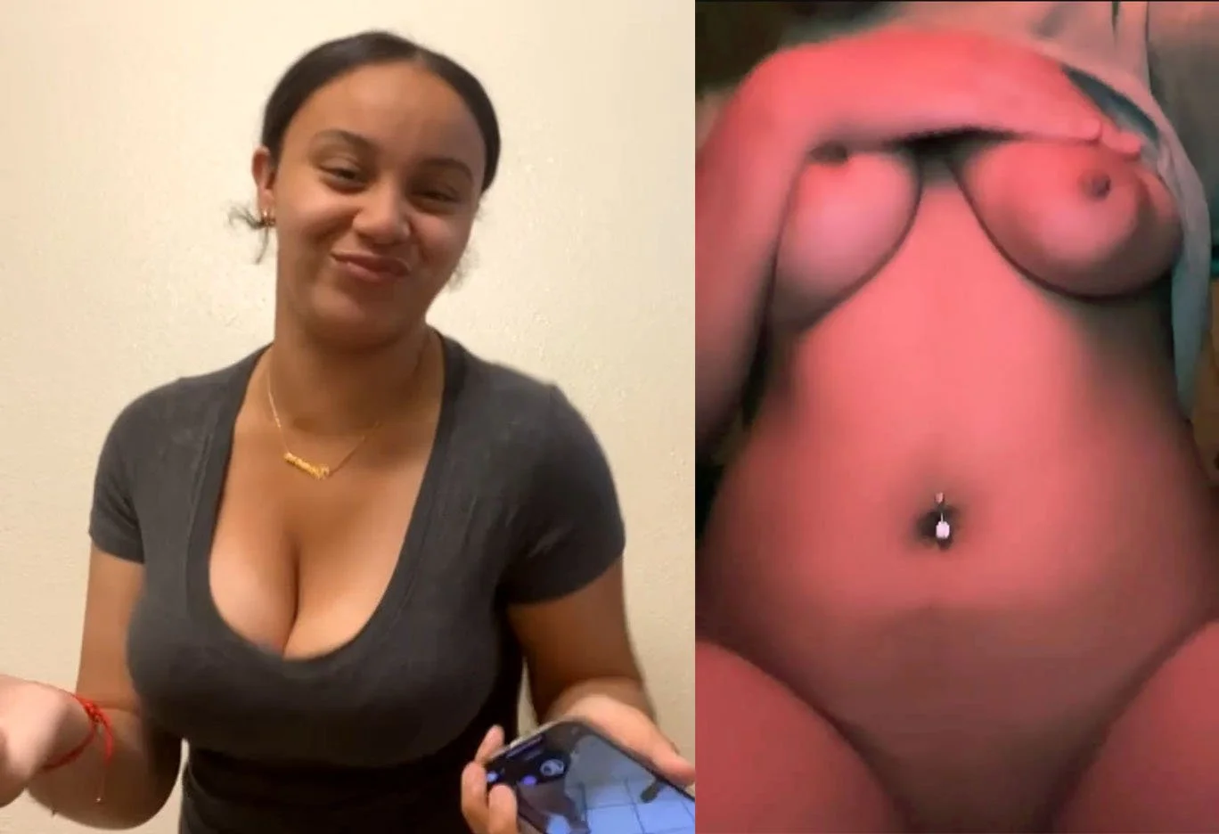 Ebony Latina Snapchat Teen Aliyah Leaked image 2