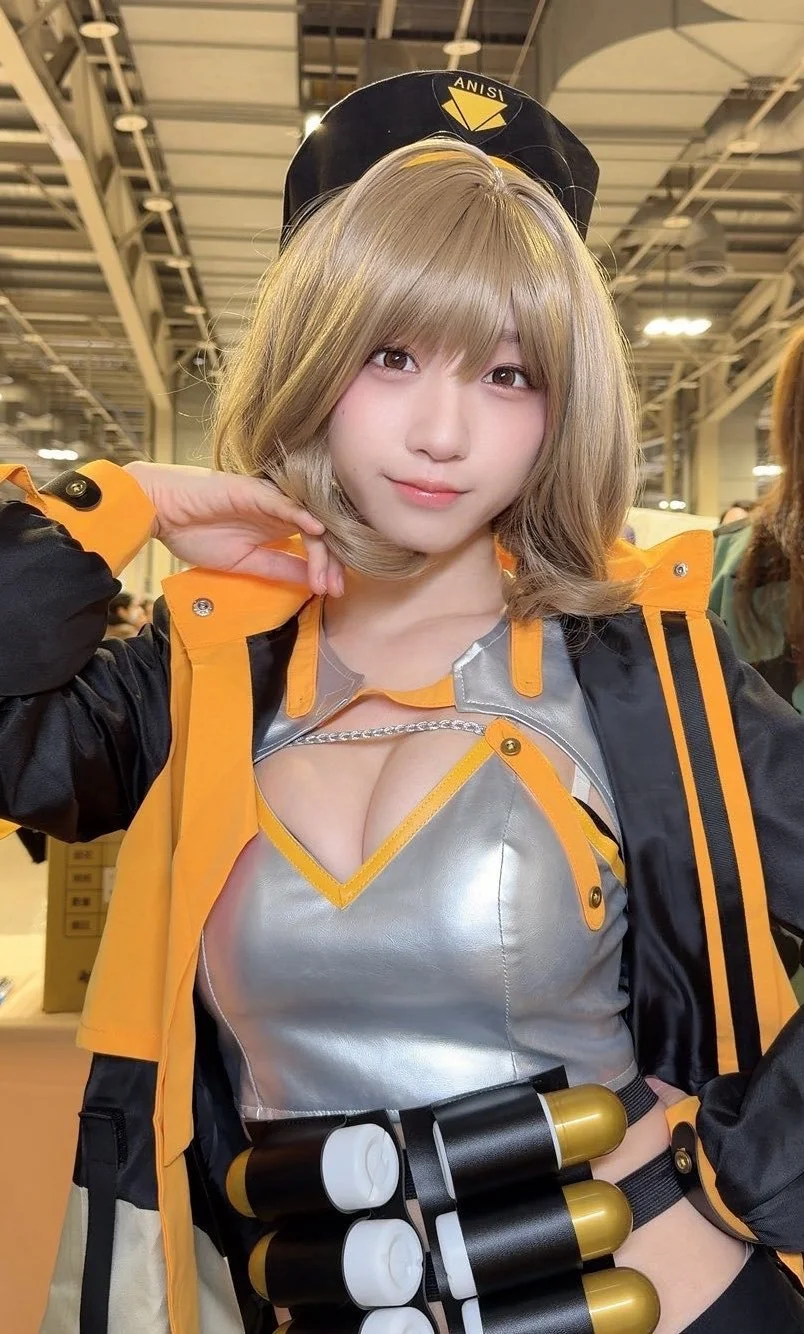 NIKKE Goddess of Victory Anis　cosplayer(Iori Moe) fake porn main image