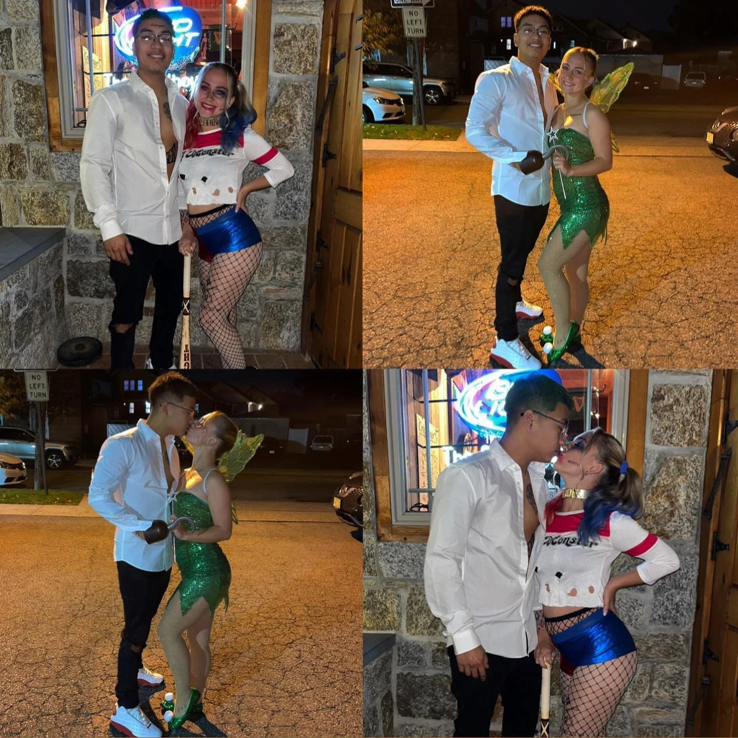 My cousin Krystal: Harley Quinn vs. Tinkerbell (Halloween 2022) (21yo) image 5