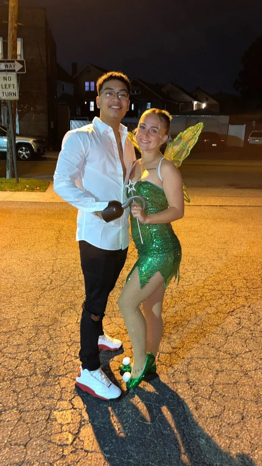 My cousin Krystal: Harley Quinn vs. Tinkerbell (Halloween 2022) (21yo) image 6