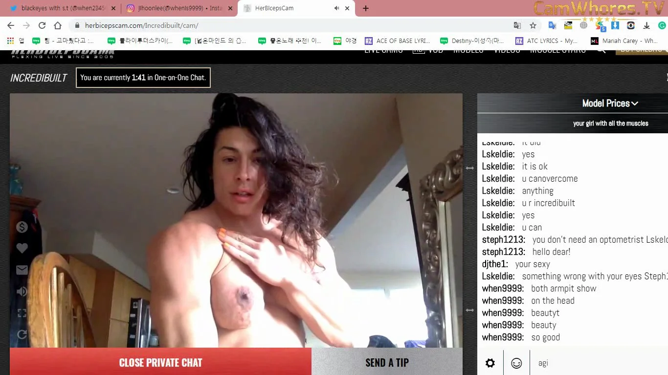 Hypertrophic bodybuilding nudes of Mrs Hanson 2 image 12