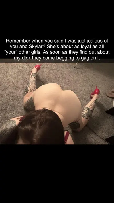 Alt girl can't resist cheating with a big dick cover image