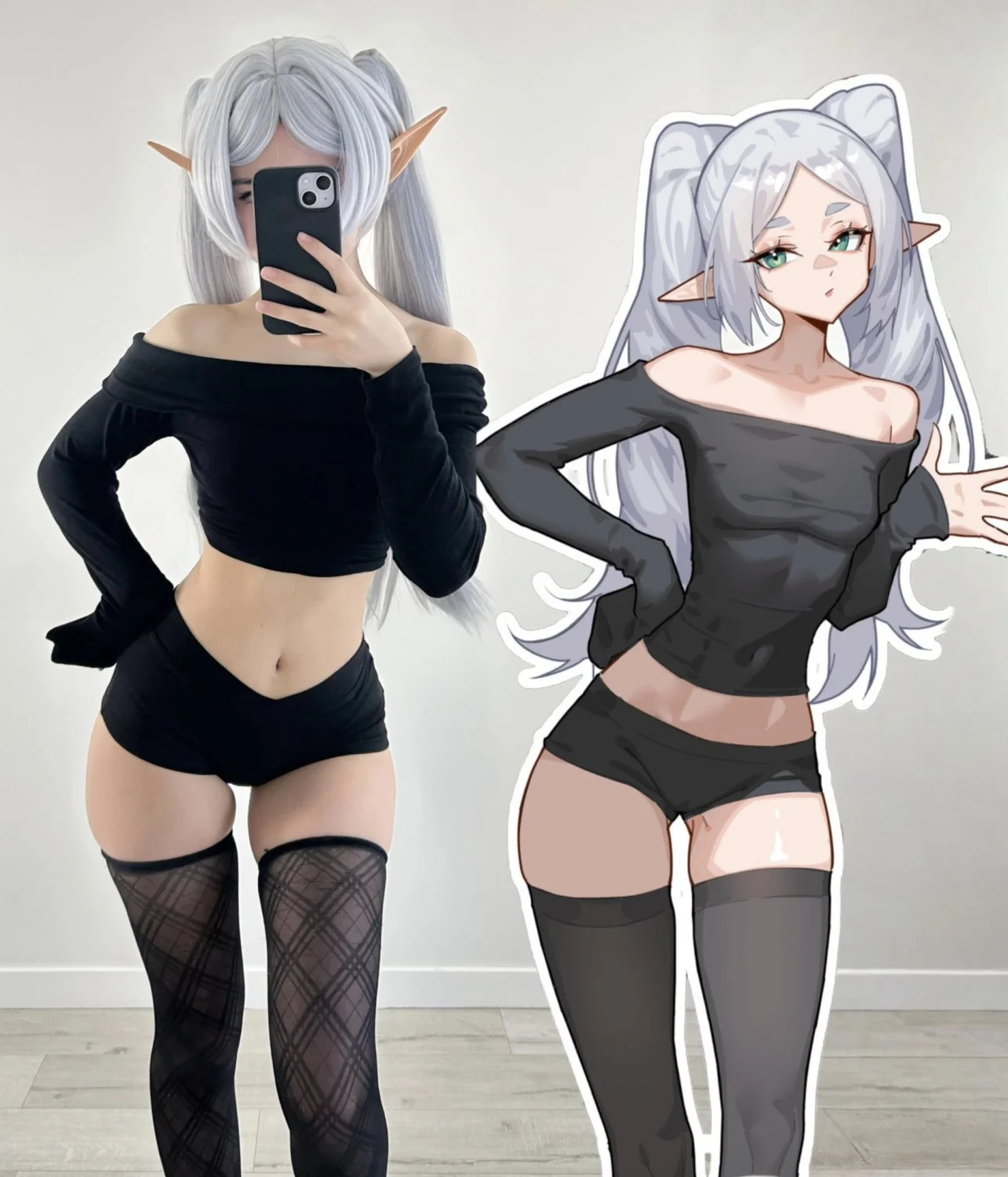 Nueva cosplayer para morbosear como lo merece, la puta sabe bien como calentar pijas image 12