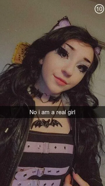 Cute Emo Showing Off Ass image 5