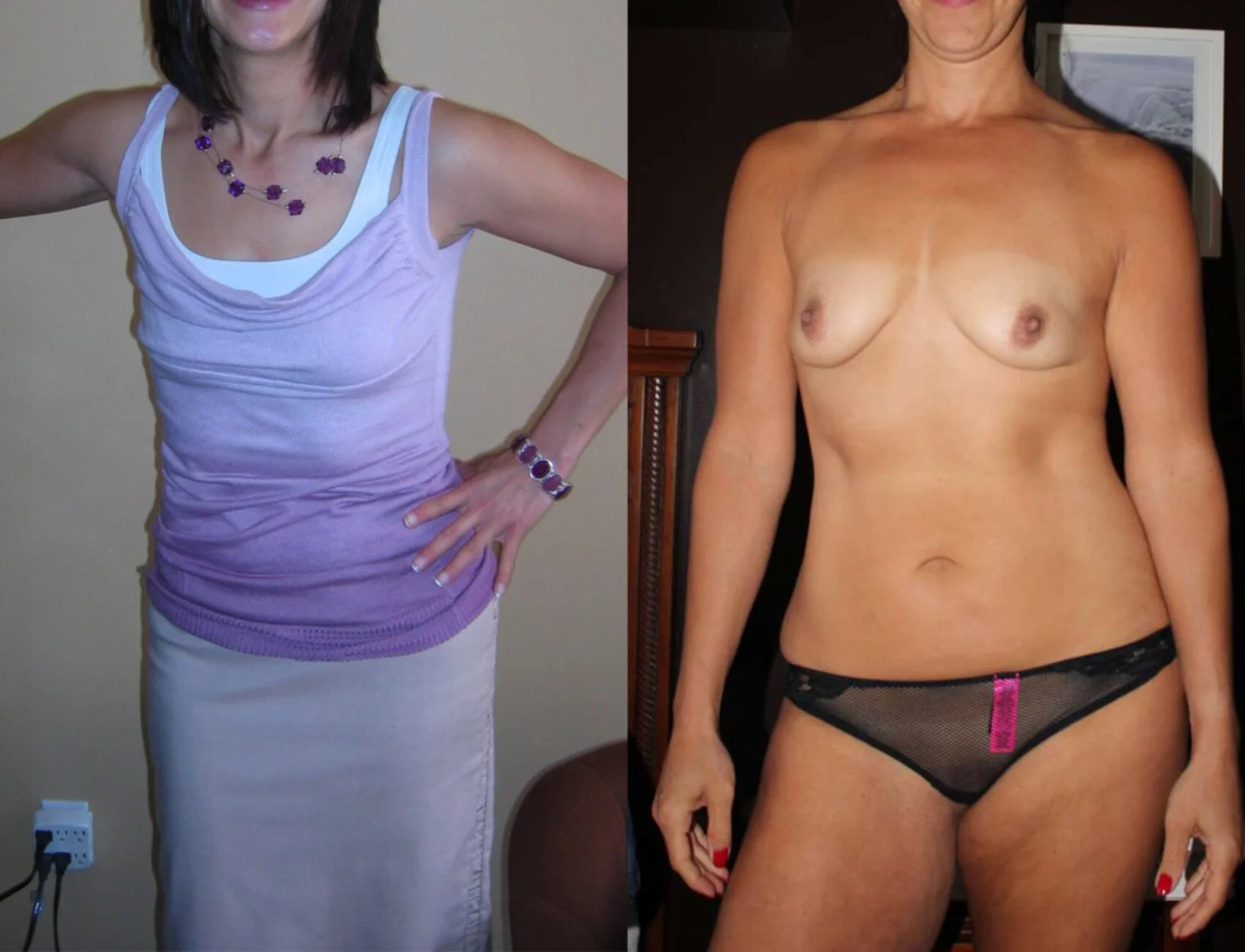 Dressed undressed image 4