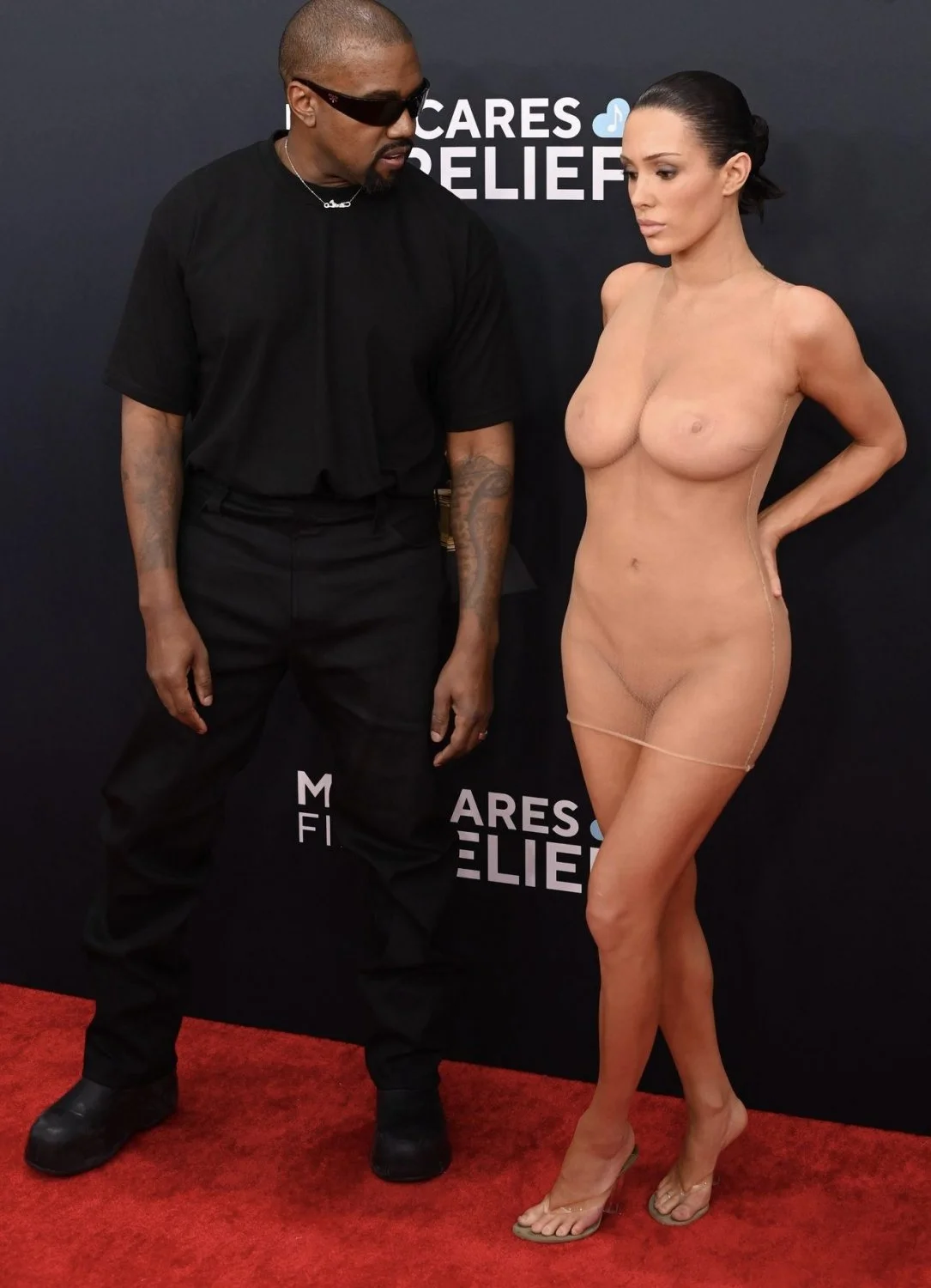 Bianca Censori on Grammys(Uncensored)Video+Album image 13