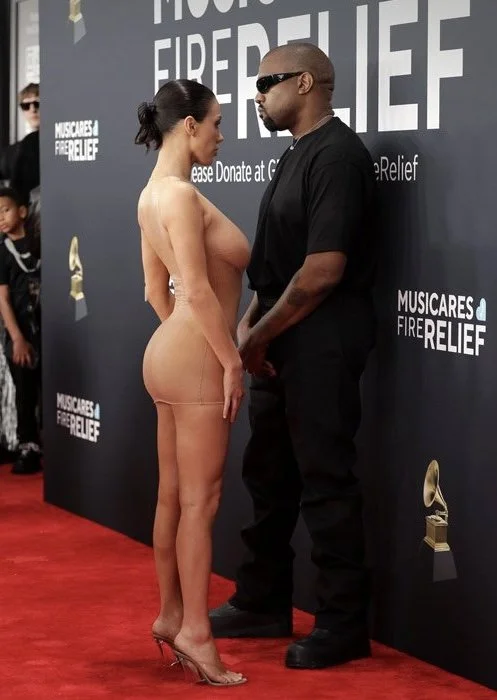 Bianca Censori on Grammys(Uncensored)Video+Album image 5
