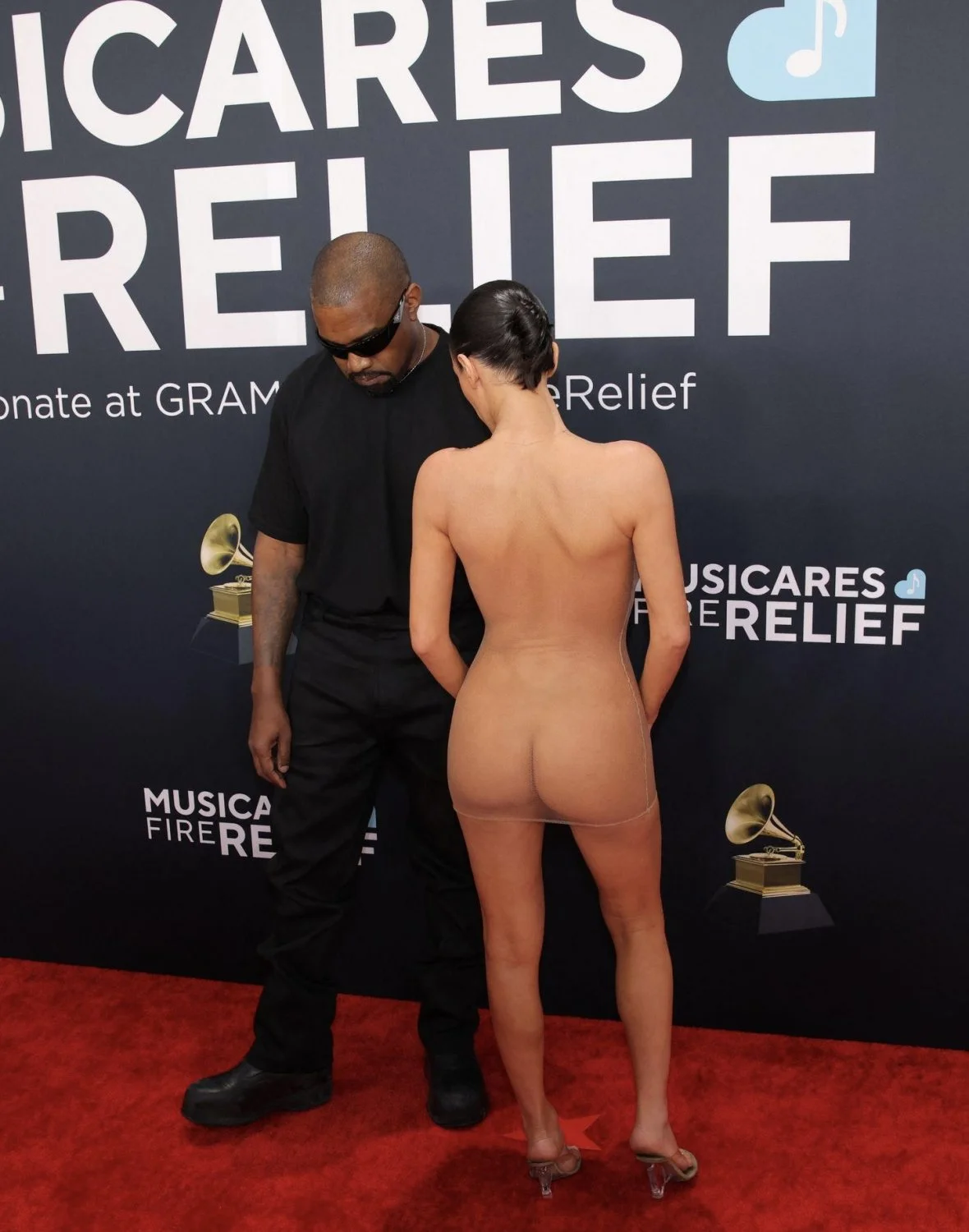 Bianca Censori on Grammys(Uncensored)Video+Album image 8