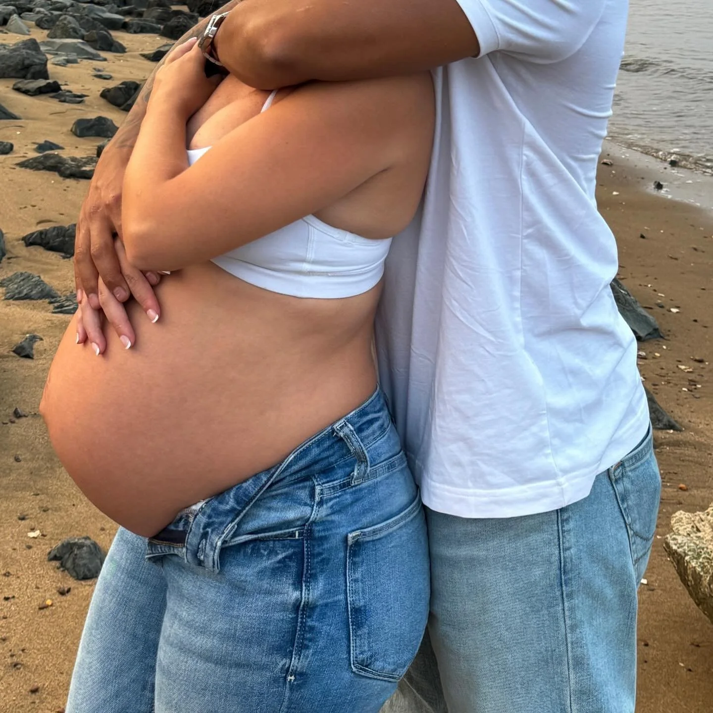 My cousin Krystal 7-months pregnant back in August 2024 (23yo) image 10