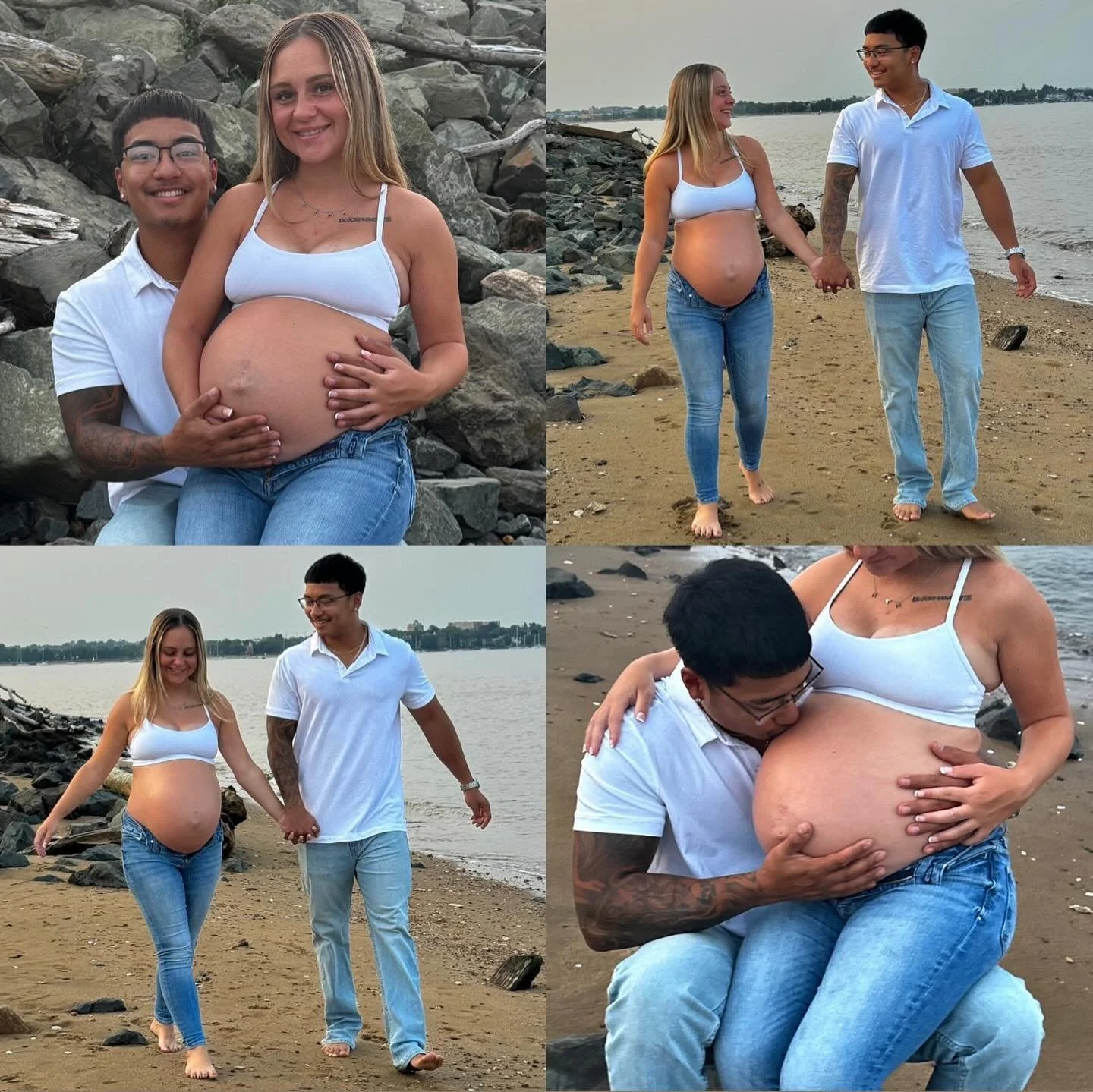 My cousin Krystal 7-months pregnant back in August 2024 (23yo) image 3