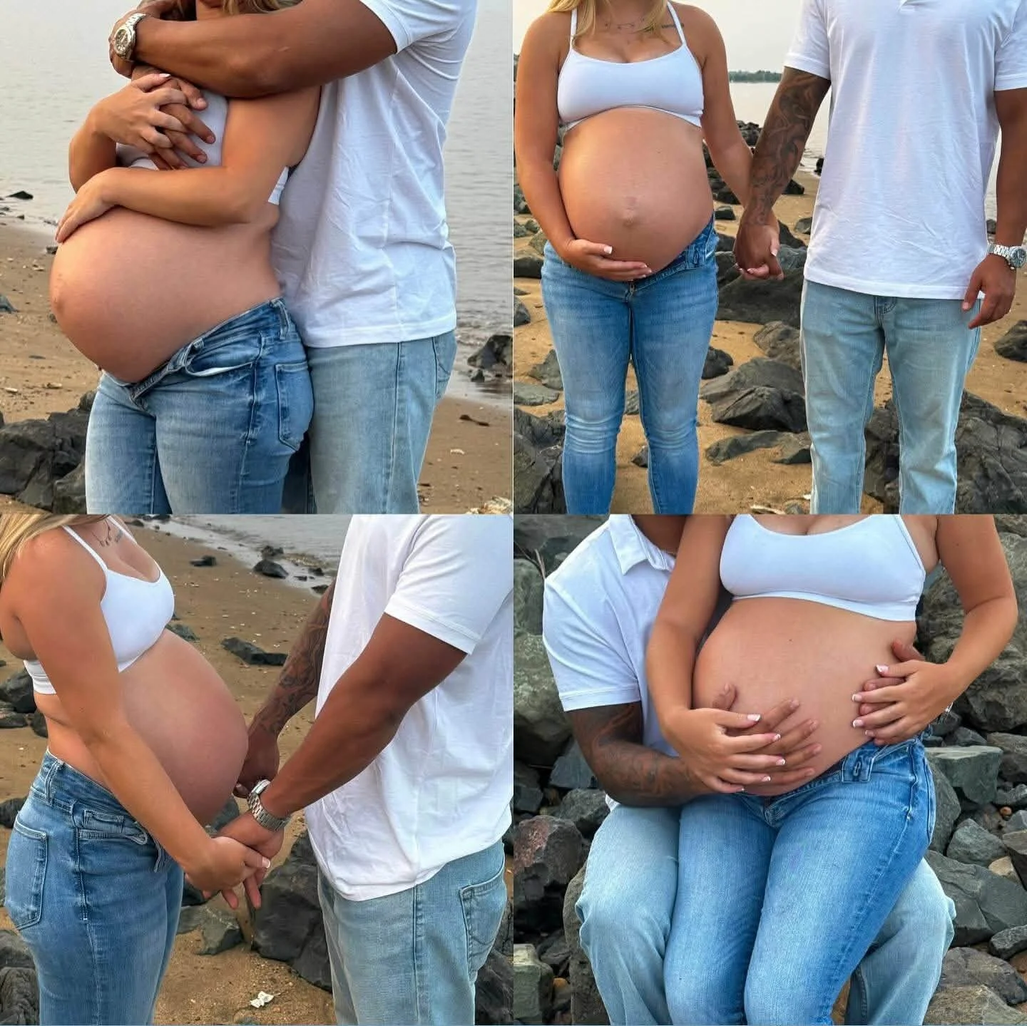 My cousin Krystal 7-months pregnant back in August 2024 (23yo) image 4
