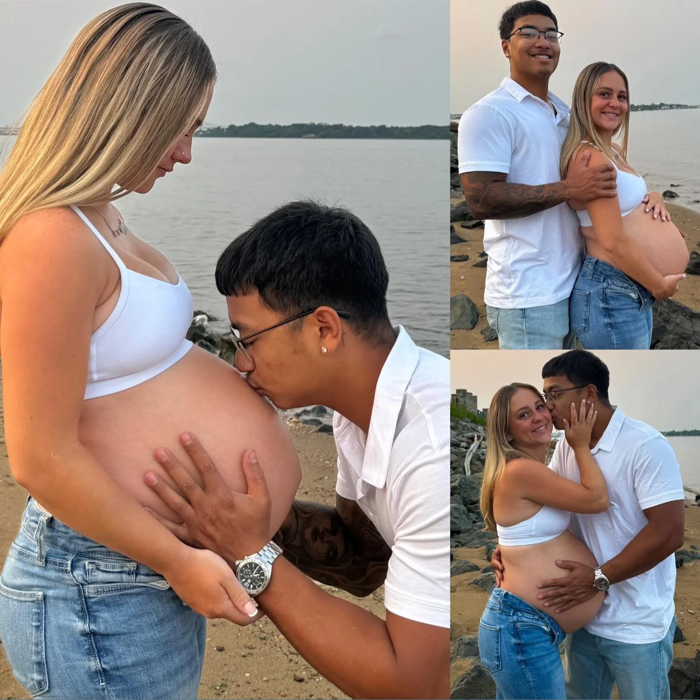 My cousin Krystal 7-months pregnant back in August 2024 (23yo) image 5