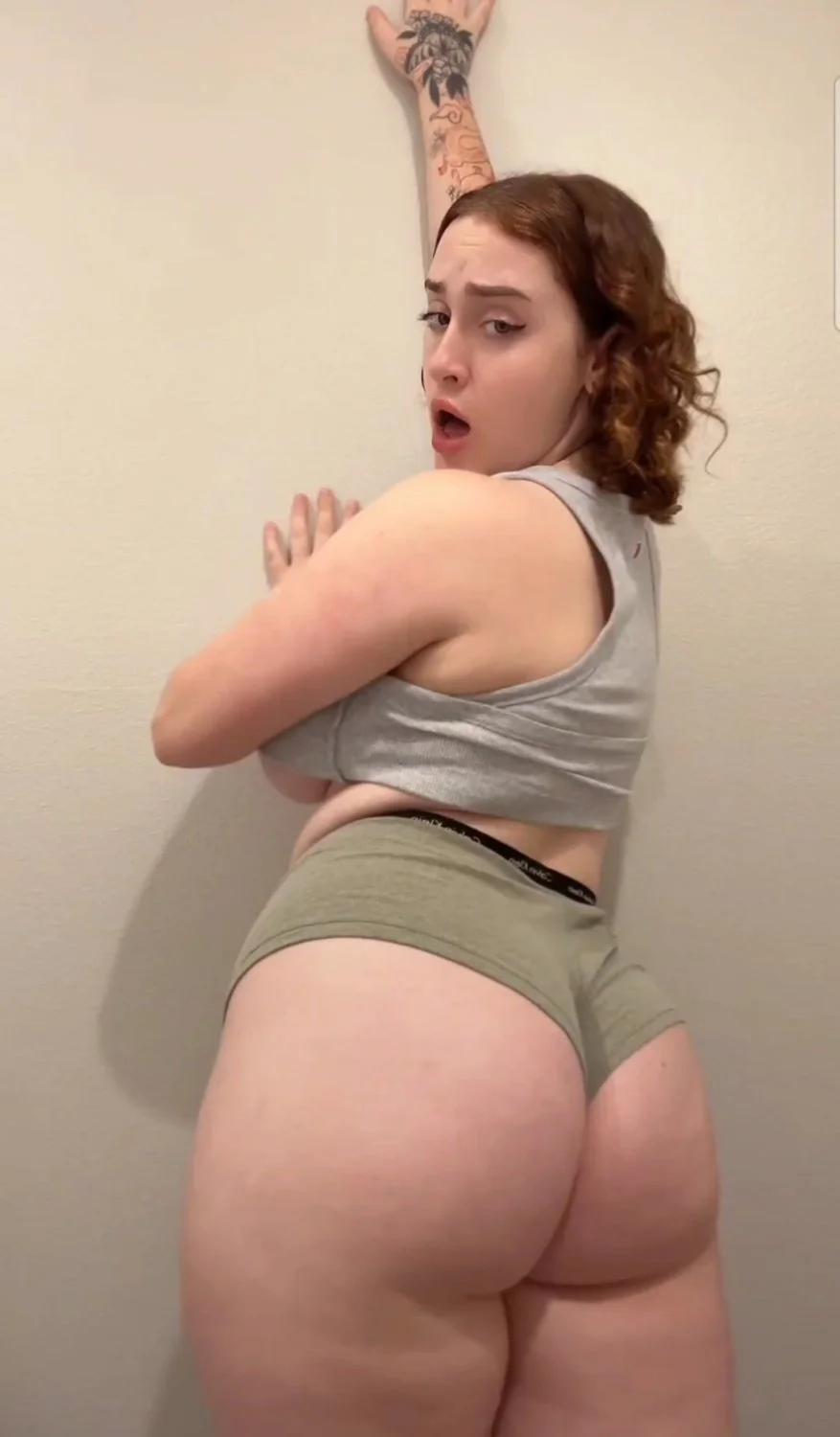 Big titty PAWG teasing nipslips image 2