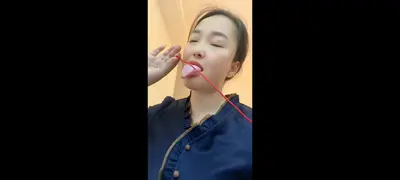 MyType Tongue 😛 Girl Got Skills .. We Need I.D !! cover image