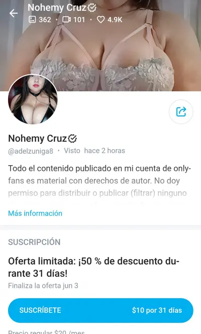 Nohemy Cruz cover image