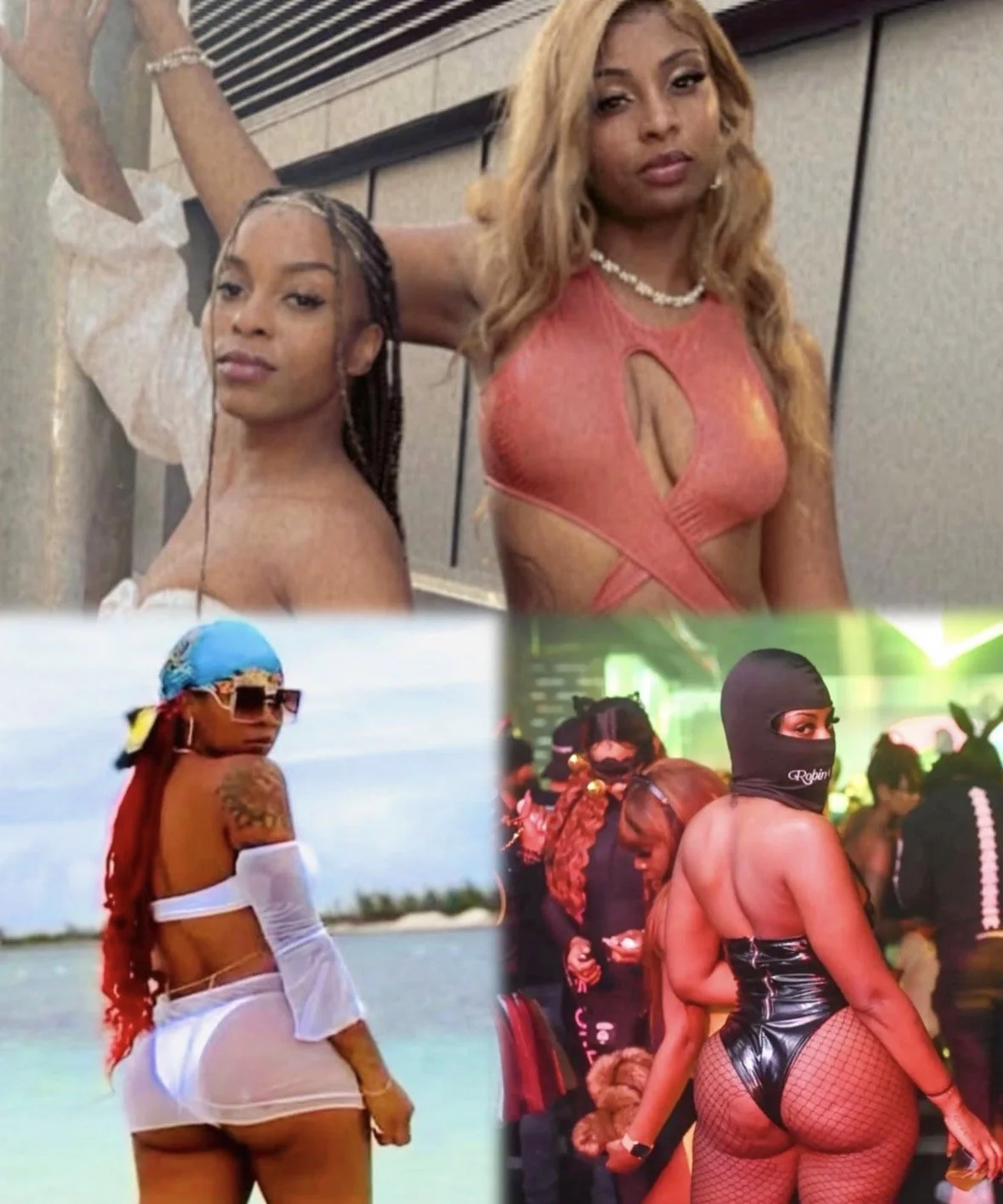 Robiinbankss gooning material with sister Keeana image 2