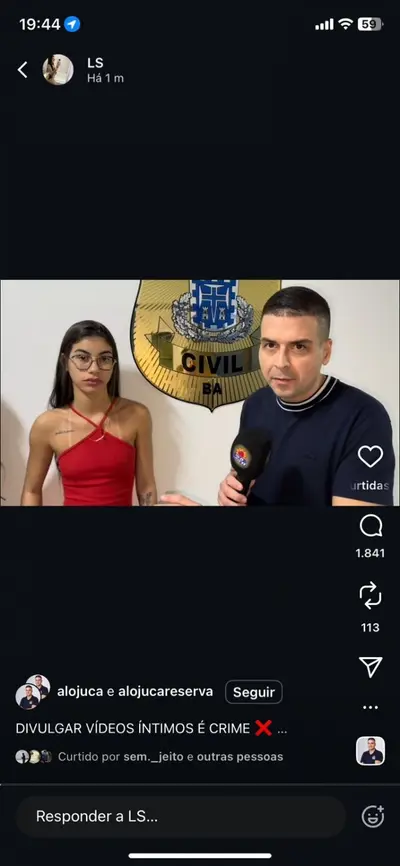 Blogueira de salvador vaza fodendo com o marido cover image