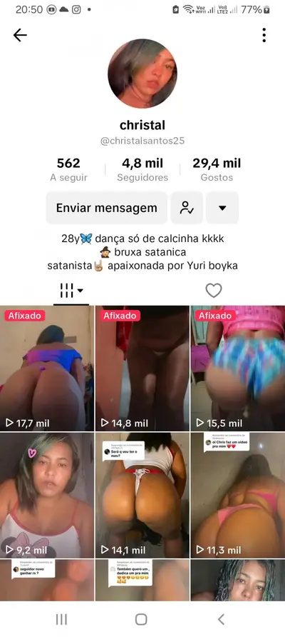 Godinha puta TikTok cover image