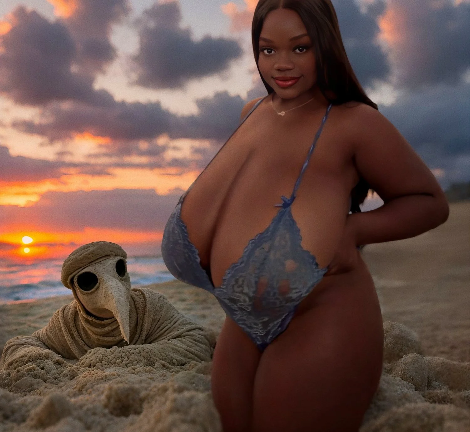 Finally she is naked 7 main image