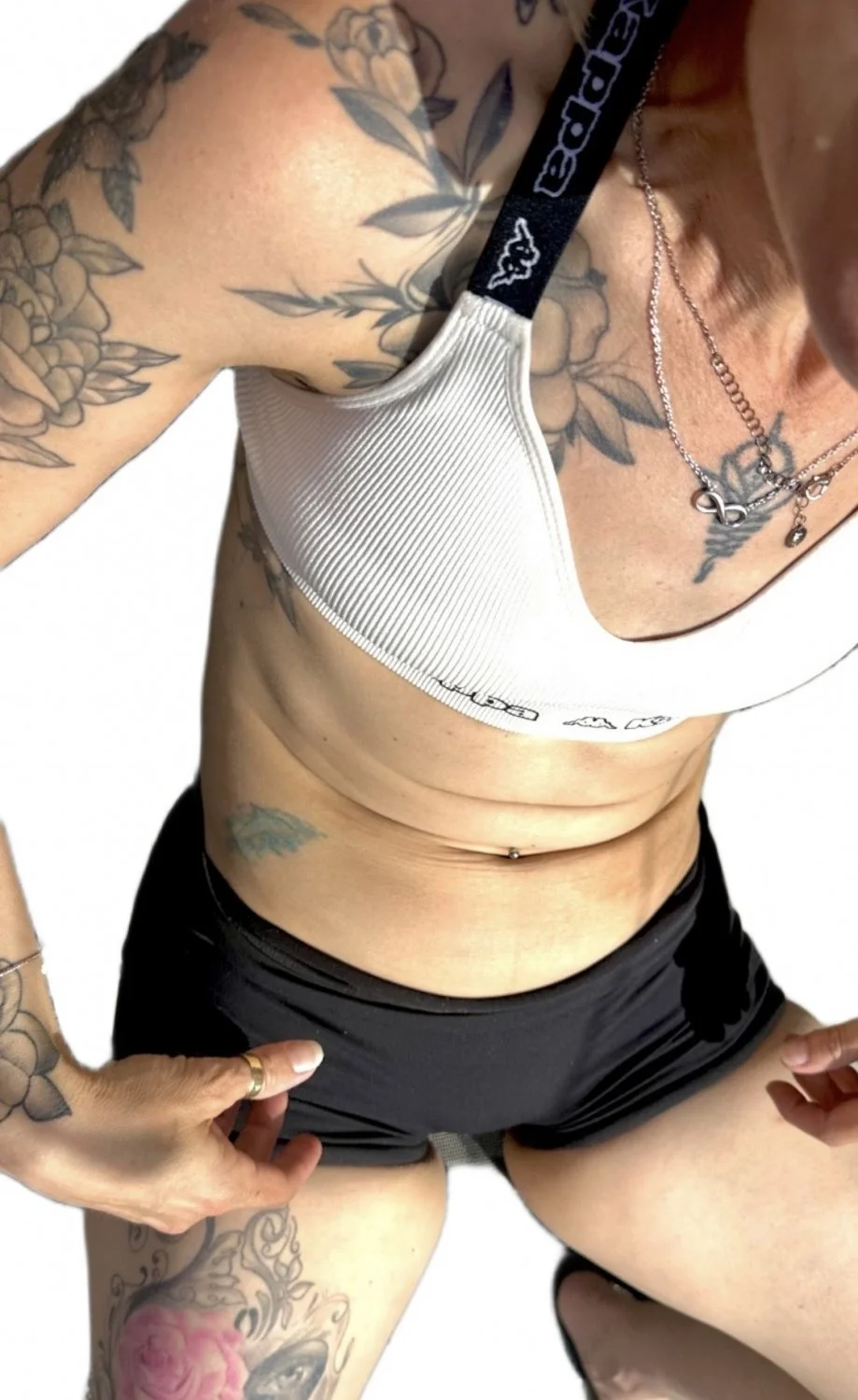 English petite tattooed biker milf strips in the heat for new pics inc .1st naked pic & close up image 12