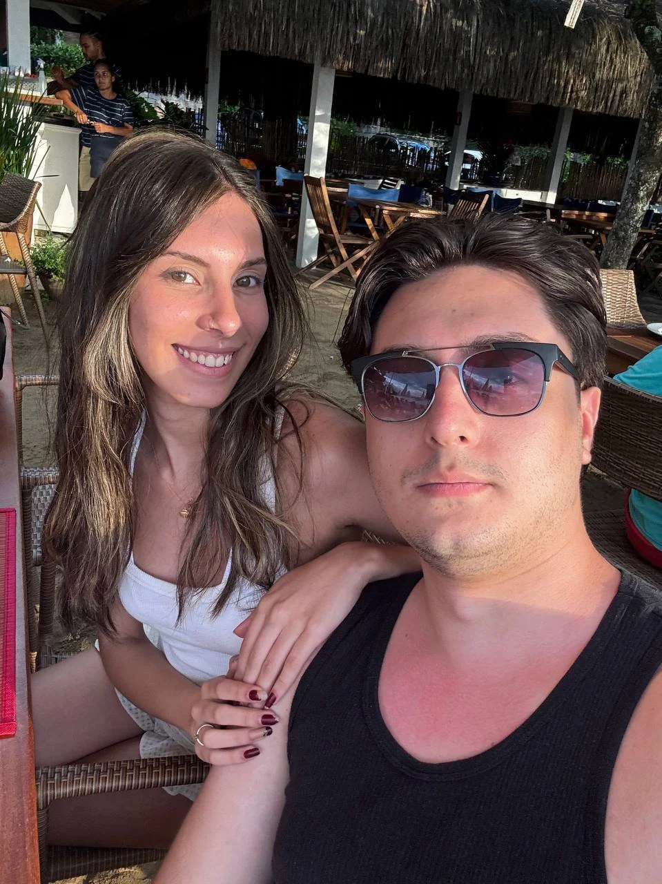 Morena argentina veio passar as ferias no brasil e foi vazada pelo ex corno main image