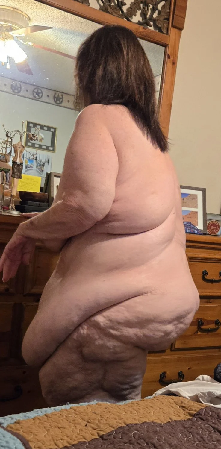 Bbw saggy belly big tits fat ass hotwife image 5