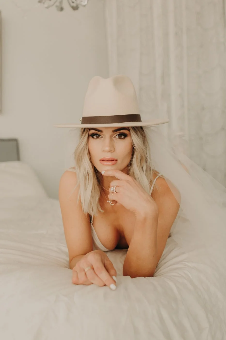 Glamorous Blonde Boudoir image 30