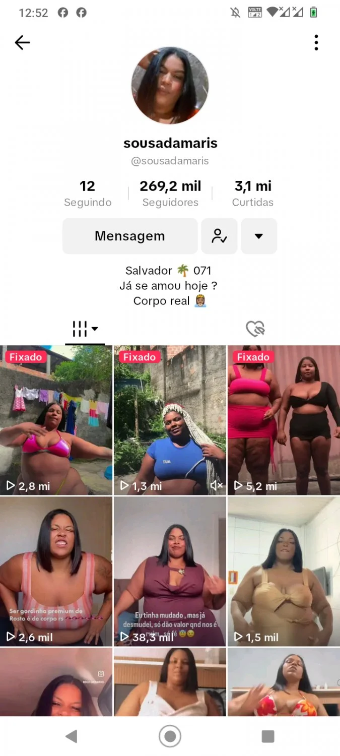 Vazou novinha Gordinha Damaris Sousa gordelicia image 2